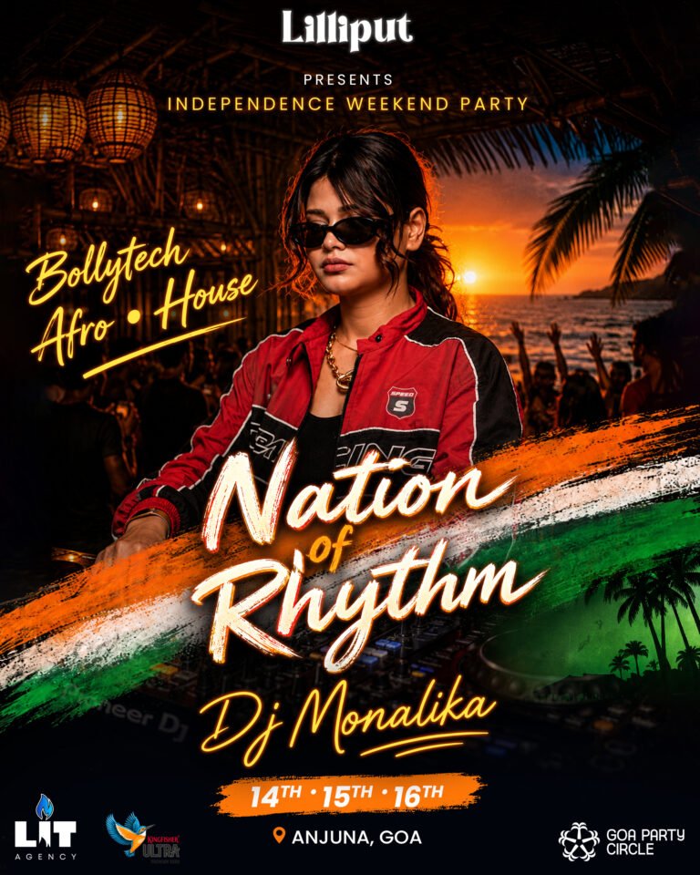 DJ MONALIKA | NATION OF RHYTHM | 15 AUGUST  | SATURDAY