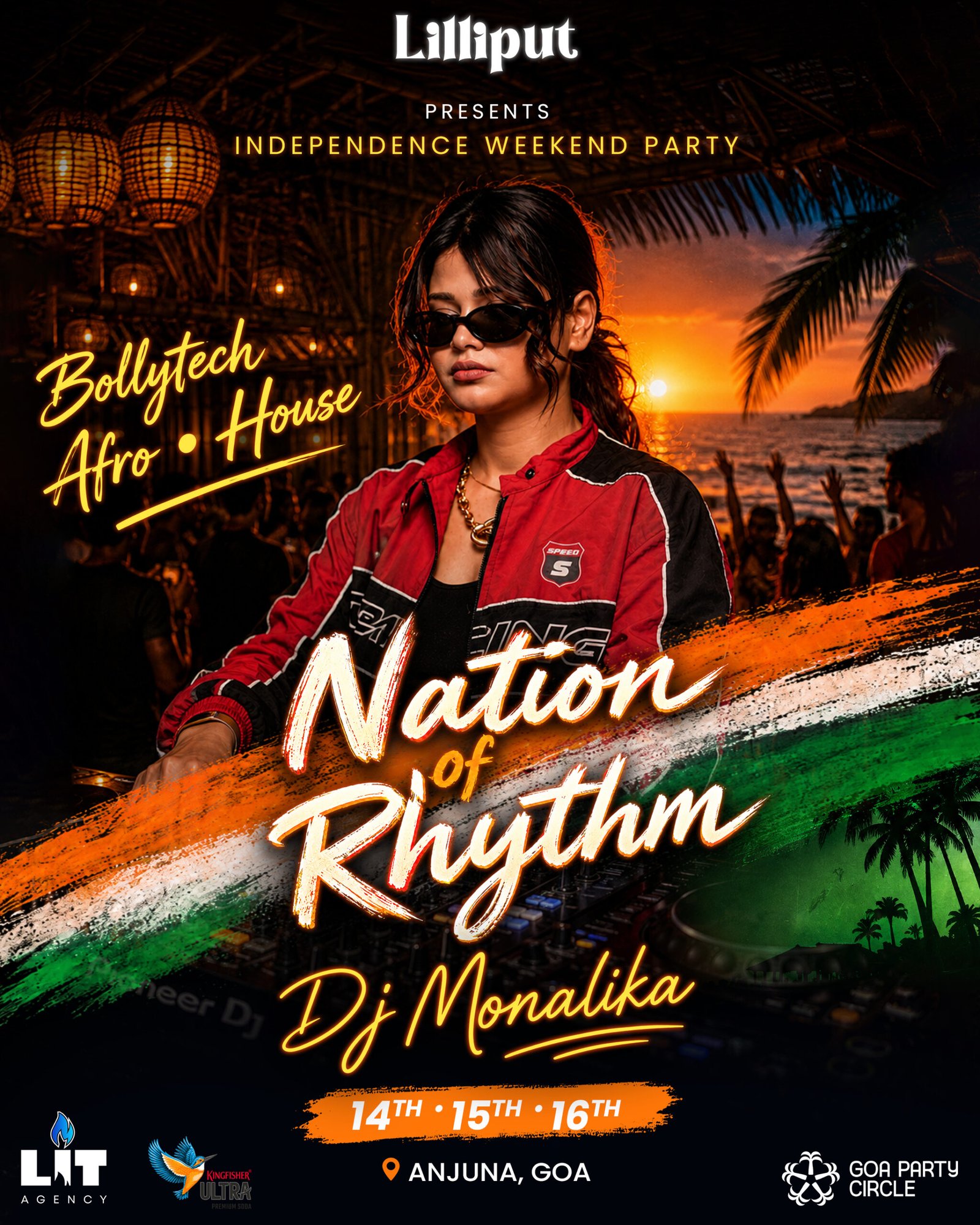 DJ MONALIKA | NATION OF RHYTHM | 15 AUGUST | SATURDAY