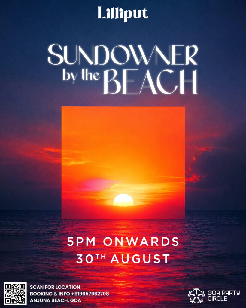 SUNDOWNER BY THE BEACH |  30 AUGUST  | SUNDAY