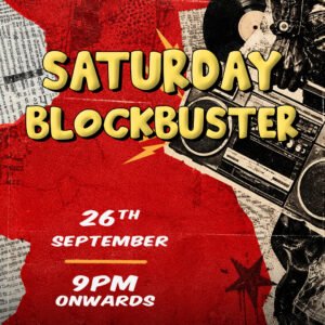 SATURDAY BLOCKBUSTER |  26 SEPTEMBER | SATURDAY