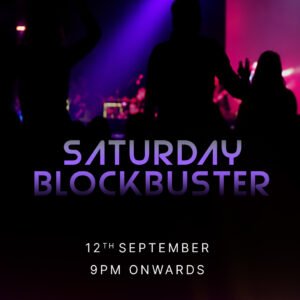 SATURDAY BLOCKBUSTER |  12 SEPTEMBER | SATURDAY