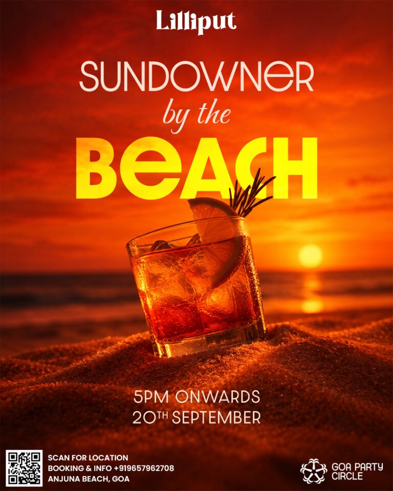 SUNDOWNER BY THE BEACH | 20 SEPTEMBER   | SUNDAY