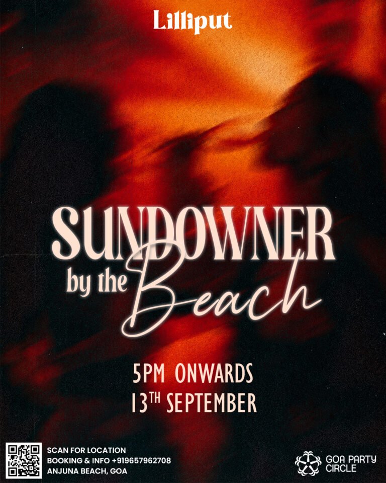 SUNDOWNER BY THE BEACH | 13 SEPTEMBER   | SUNDAY