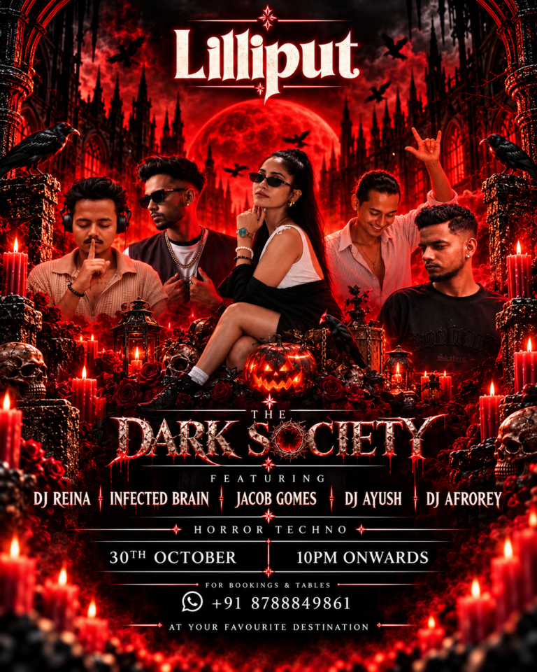 THE DARK SOCIETY |  30 OCTOBER  | FRIDAY
