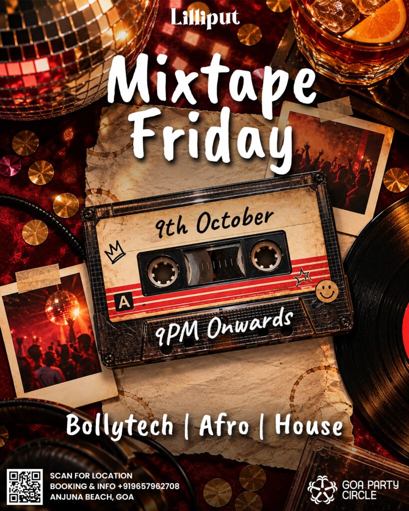 MIXTAPE FRIDAY |  09 OCTOBER  | FRIDAY