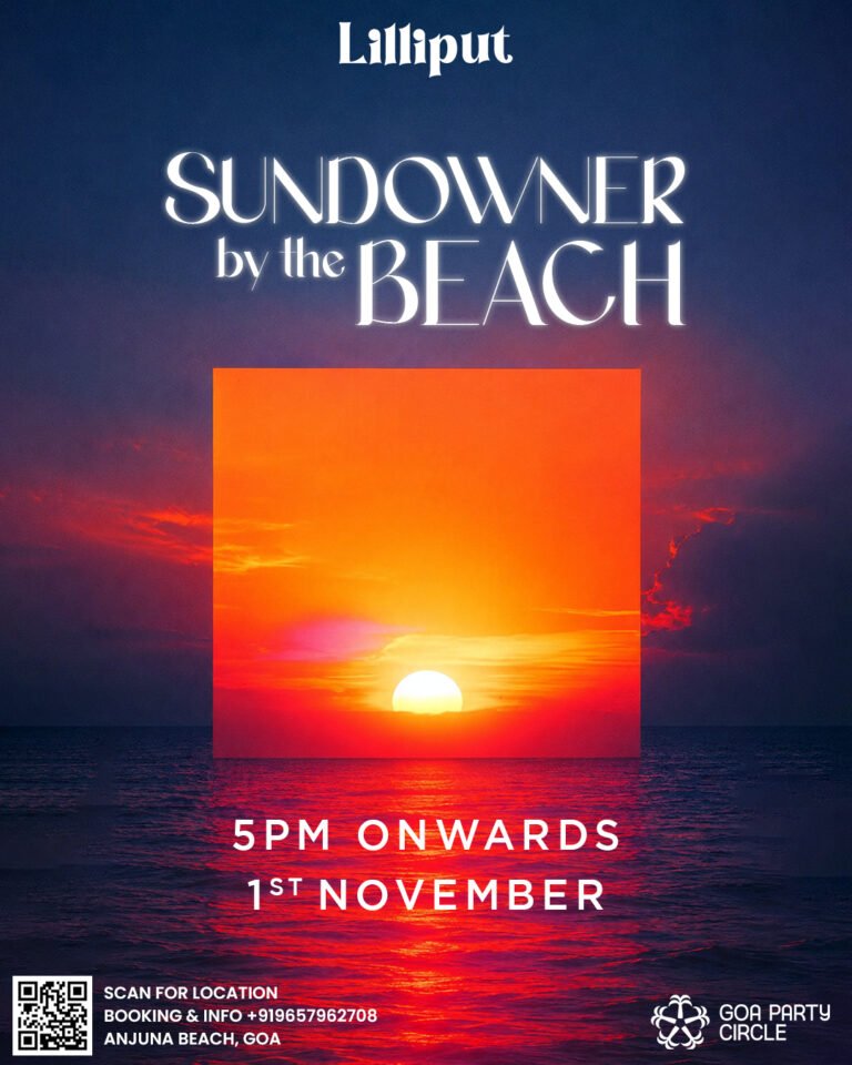 SUNDOWNER BY THE BEACH | 01 NOVEMBER | SUNDAY