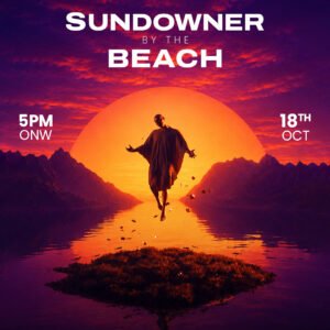 SUNDOWNER BY THE BEACH | 18 OCTOBER | SUNDAY